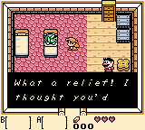 Link's Awakening First dialog lines